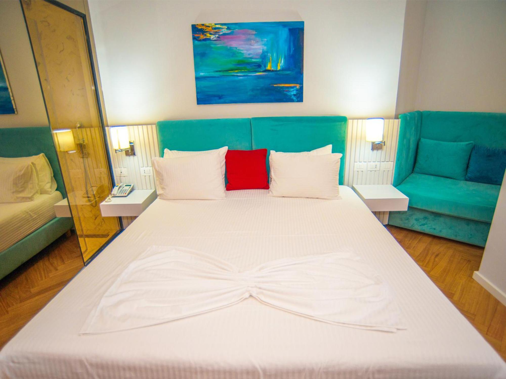 Bougainville Bay Hotel ซารานเดอ ห้อง รูปภาพ A room at the hotel